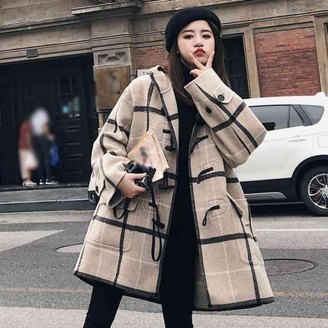 ダッフルコート チェック柄 ロング丈 メルトンコート フード付の通販はau Pay マーケット Mmc 商品ロットナンバー チェスターコート レディース 秋冬 40代 アウター ジャケット 超激安新作 Cta Org Mz