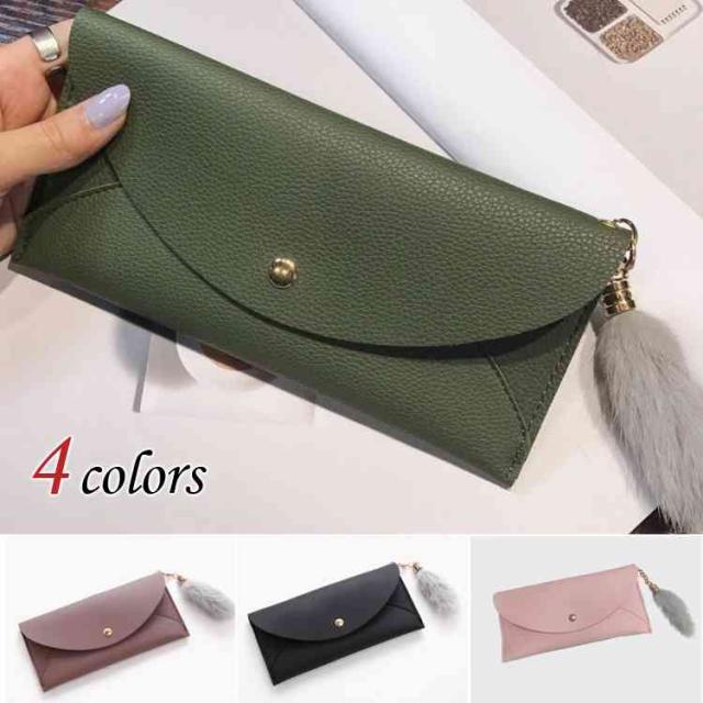 長財布 財布 レディース サイフ ウォレット お札入れ カード入れ 収納 シンプル 可愛い ファッション プレゼント ギフト お