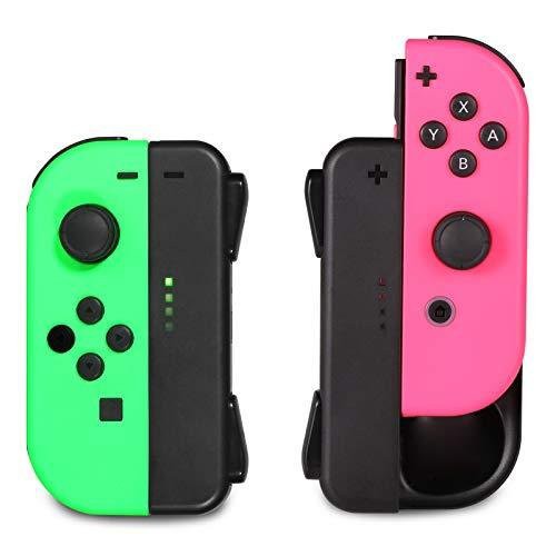 期間限定特価 ジョイコン Joy Con 充電グリップ Nintendo Switch用 プレイしながら充電可能 Kingtop ニンテンドー スイッチ 充電ホル 安心の定価販売 Www Bnooon Com