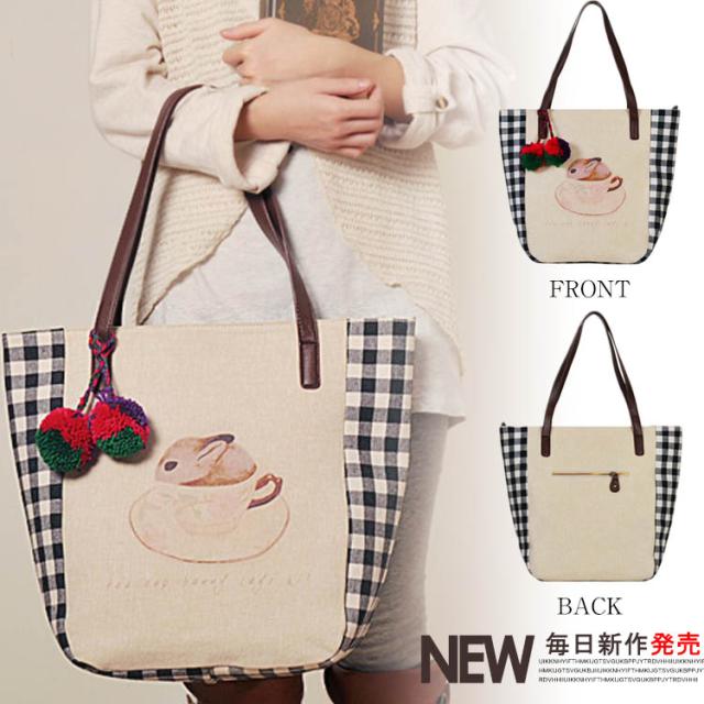 可愛いうさぎちゃん トートバッグ キャンバス トートバッグ 大容量 トートバッグ 大きめ トートバッグ 可愛い マザーズバッグ レディースの通販はau Pay マーケット 吉成商店 商品ロットナンバー