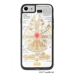 数量限定 送料無料 Star Wars スター ウォーズ グッズコレクション Flash M Falcon 基板アート Iphone 7 8ケース 白 F7 8w Av デジモノ モバイル 超目玉アイテム Uniquemanufacture Co In