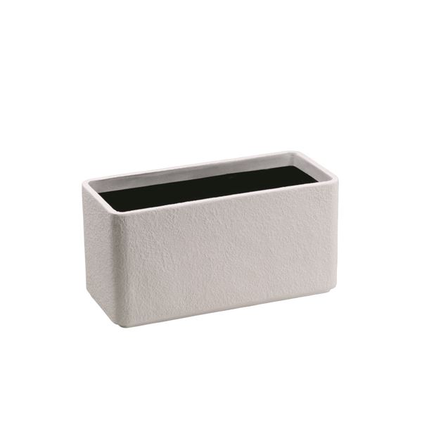 休日限定 大和プラスチック 送料無料 ファイバーグラスシリーズ 生活用品 インテリア 雑貨 底穴なし ホワイト 80型 ホワイトプランター角丸 その他日用品 生活雑貨