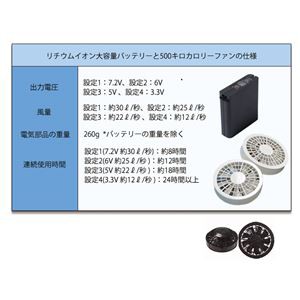 新作在庫 送料無料 大容量バッテリー(LIULTRA1)セットの通販はau PAY マーケット - イーグルアイau Wowma!店|商品ロットナンバー:309547147 屋外用 防臭 空調服 KU90720/作業着 超歓迎在庫