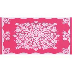 メール便送料無料 送料無料 今治産ハワイアン柄リバーシブルタオルケット ピンク 1枚 生活用品 インテリア 雑貨 寝具 その他の寝具 別注 Fcrtt Org