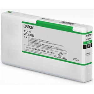 【一部予約!】 送料無料 (まとめ)エプソン インクカートリッジ 200mlグリーン SC12GR20 1個【×3セット】 AV・デジモノ:パソコン・周辺機器:インク・イ, 照明器具インテリア照明の正電社 440cfa42