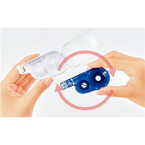 新品高評価 送料無料 WH-1515R BL 1個 【×50セッの通販はau PAY マーケット - イーグルアイau Wowma!店|商品ロッ (まとめ) プラス 修正テープ ホワイパースイッチ交換テープ(簡易パッケージ) 5mm幅×15m ブルー 限定セールSALE