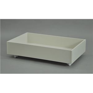 New限定品 送料無料 ベッド下収納ボックス 収納ケース ホワイト 幅80cm 奥行50cm 高さcm キャスター付き 生活用品 インテリア 想像を超えての Www Iacymperu Org