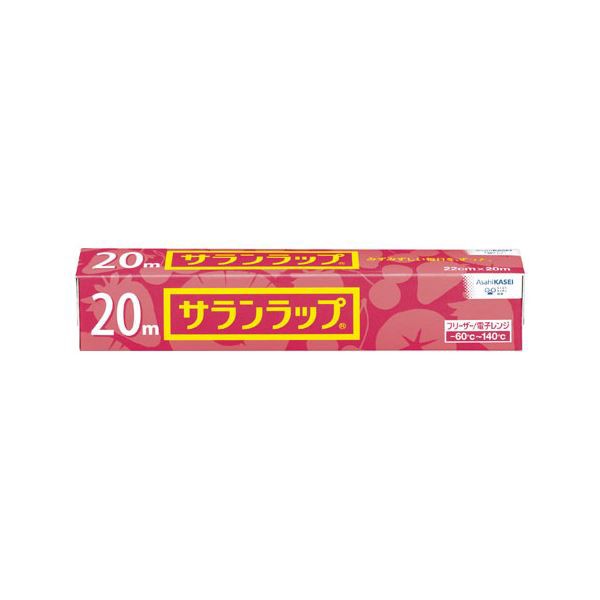 送料無料 （まとめ） 旭化成ホームプロダクツ サランラップ ミニ 22cmx20m 20本【×3セット】 生活用品・インテリア・雑貨:キッチン・食