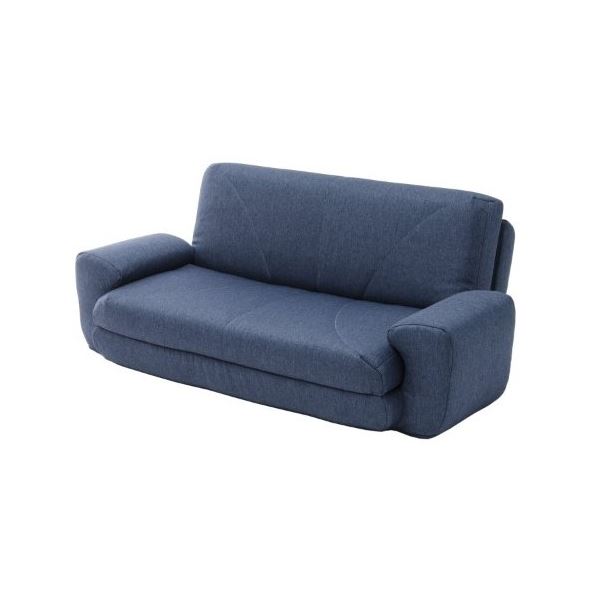 独特な 日本製 幅138cm ネイビー ソファーベット リクライニング 送料無料 肘付き リビング 代引不可 ウレタンフォーム スチールパイプ その他日用品 生活雑貨 Denverdressmakers Com