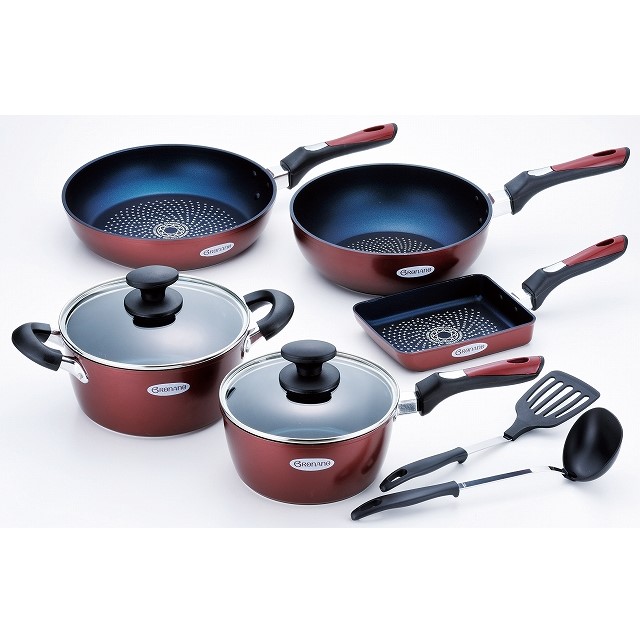 偉大な フライパンセット 和平フレイズ ブラナーノｉｈ対応鍋フライパン5点セット お玉 ターナー付 Bm 9532 ブラウン フライパン Sale 送料無料 Parjal Fr