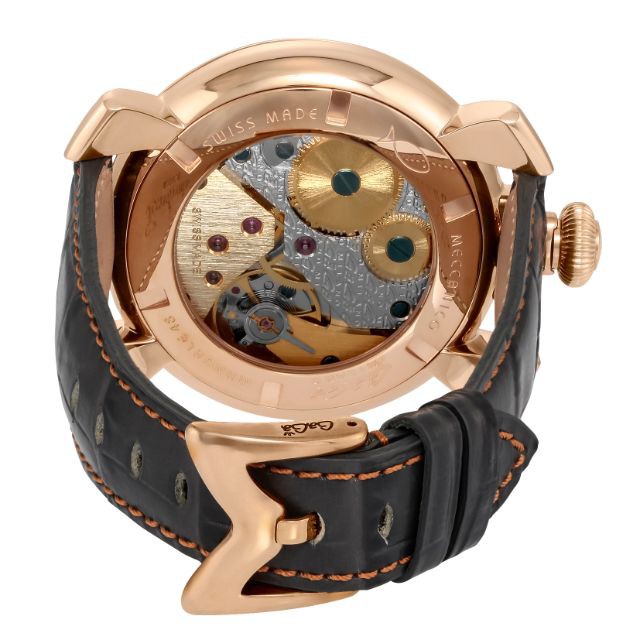 GaGaMILANO(ガガミラノ) 腕時計 5011.07S-GRY-NEW MANUALE48MM メンズ グレーの通販はau PAY