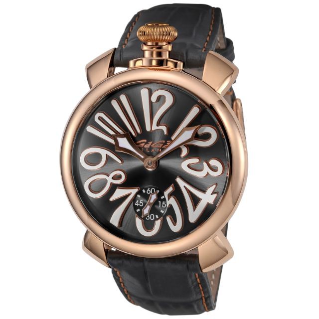 GaGaMILANO(ガガミラノ) 腕時計 5011.07S-GRY-NEW MANUALE48MM メンズ グレーの通販はau PAY