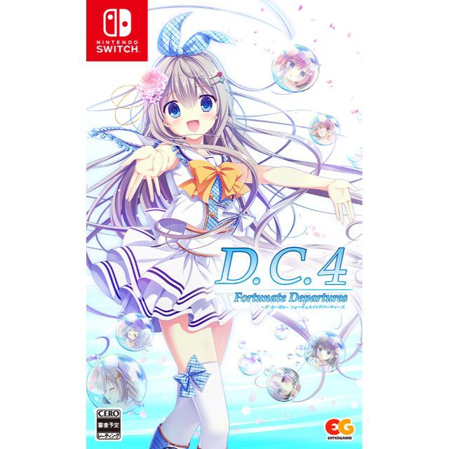 Nintendo Switch D.C.4 Fortunate Departures ～ダ・カーポ4～ フォーチュネイトデパーチャーズ HAC-P-A58KA 4935066605301