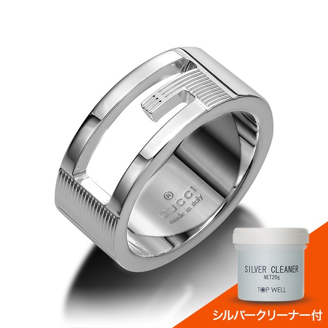 【超安い】 ノベルティ付き グッチ GUCCI リング 指輪 032660-09840 ブランデッドレギュラーGリング, Daito International c48164be
