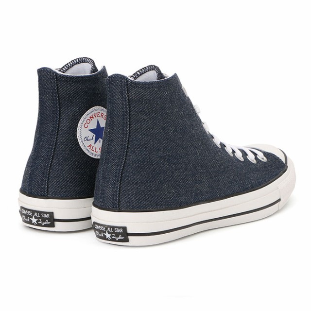 コンバース CONVERSE オールスター 100 オカヤマデニム ハイ ALL STAR 100 OKAYAMA DENIM HI スニーカー メンズ レディース インディゴ 32961166 送料無料