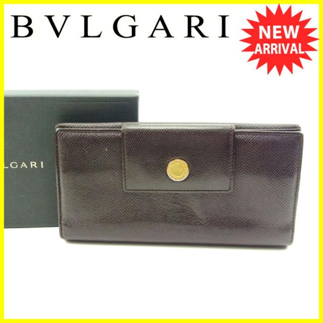 ブルガリ BVLGARI 長財布 Wホック 三つ折り レディース メンズ 可 ブルガリ ブルガリ人気 セール 【中古】 T4621 ブルガリ BVLGARI 長財布 Wホック 三つ折り レディース メンズ 可 ブルガリ ブルガリ人気 セール 【中古】 T4621