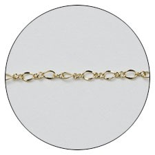 Jewelry-Nail CH-0006 レースチェーン ゴールド 【ネイルアートアクセサリー・メタルスタッズ・メタルパーツ関連ネイル用品】 Jewelry-Nail CH-0006 レースチェーン ゴールド 【ネイルアートアクセサリー・メタルスタッズ・メタルパーツ関連ネイル用品】