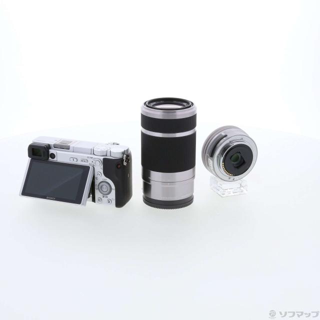得価セール (中古)SONY シルバー(297-ud)の通販はau PAY マーケット - ソフマップ|商品ロットナンバー:499789472 α6400 ILCE-6400Y ダブルズームレンズキット 好評NEW