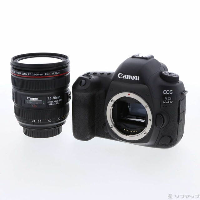 (中古)Canon EOS 5D MarkIV EF24-70L IS USM レンズキット(3040万画素/SD/CF)(258-ud)