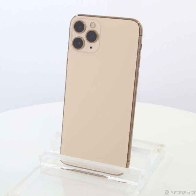 (中古)Apple iPhone11 Pro 256GB ゴールド MWC92J/A SIMフリー(247-ud)