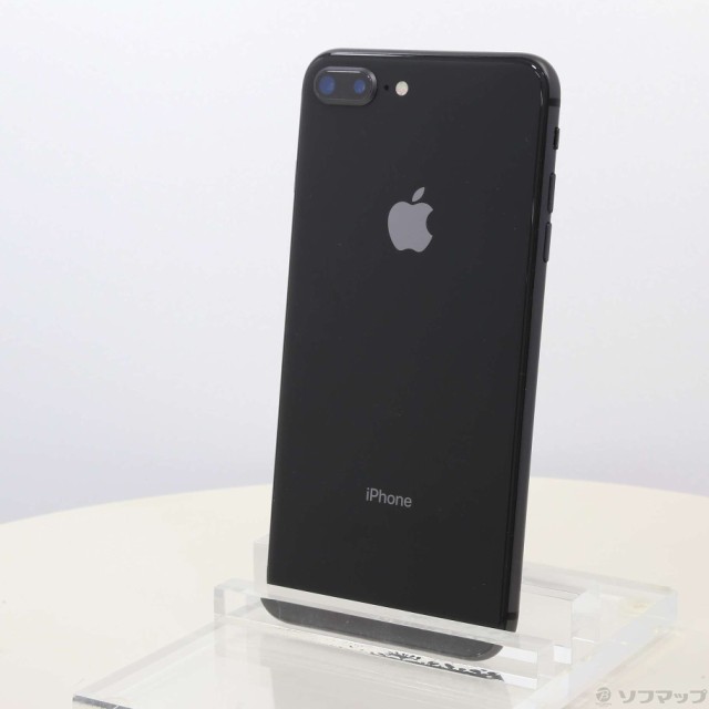 (中古)Apple iPhone8 Plus 64GB スペースグレイ MQ9K2J/A SoftBank(384-ud)
