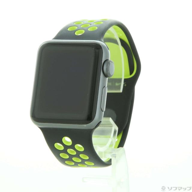新作 Apple Apple Watch Series 2 Nike 38mm スペースグレイアルミニウムケース ブラック ボルトnikeスポーツバンド 252 Ud 数量限定 Madaboutwheels Com