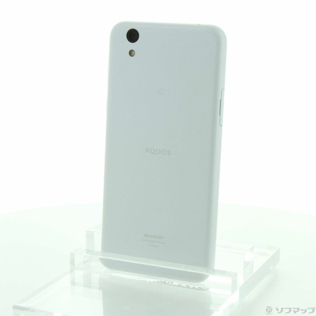 (中古)SHARP AQUOS sense lite 32GB ホワイト SH-M05 SIMフリー(346-ud)