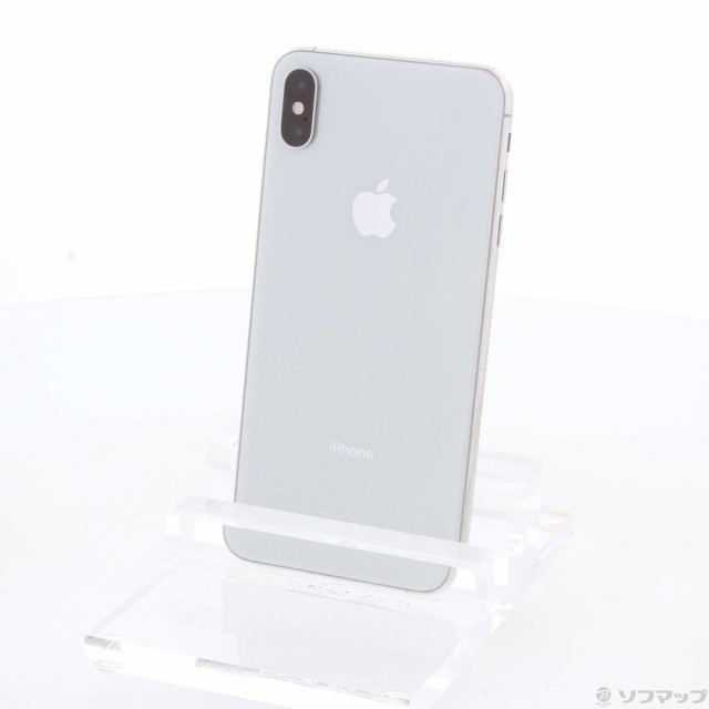 ()Apple iPhoneXS Max 256GB シルバー MT6V2J/A SIMフリー(258-ud)