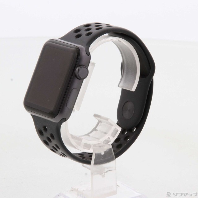 ()Watch Series 3 Nike+ GPS 42mm スペースグレイアルミニウムケース アンスラサイト/ブラックNikeスポーツバンド(269-ud)