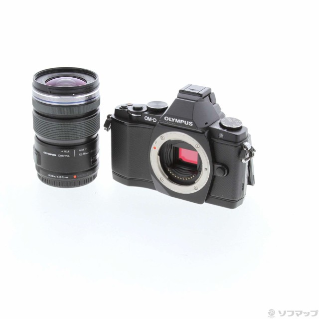 (中古)OLYMPUS OM-D E-M5レンズキット(ブラック)(258-ud)