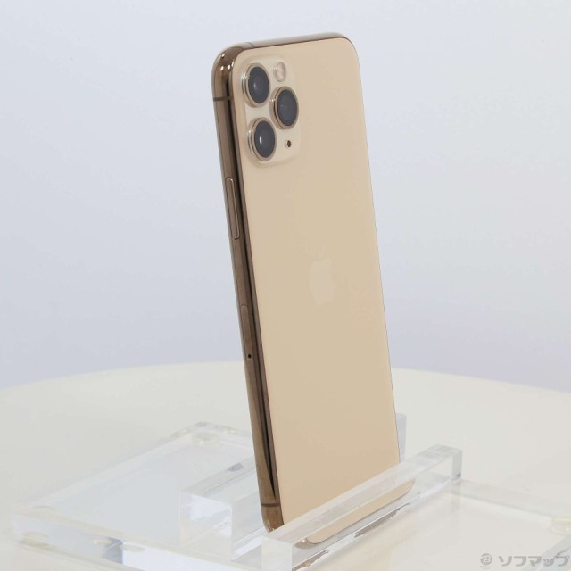 中古)Apple iPhone11 Pro 64GB ゴールド MWC52J/A SIMフリー(247-ud