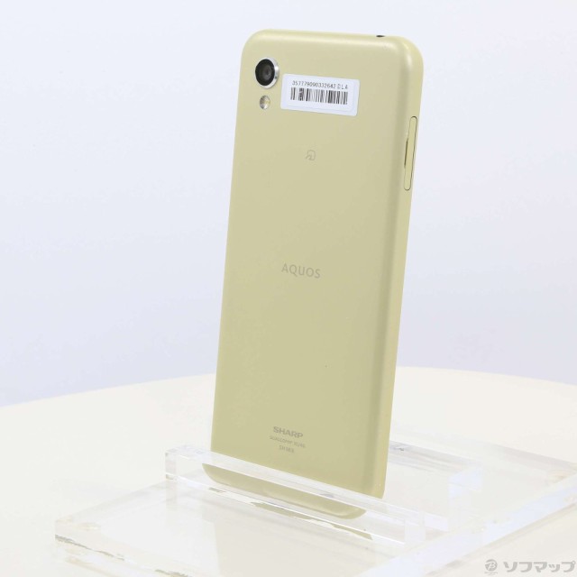 AQUOS sense2 アッシュイエロー