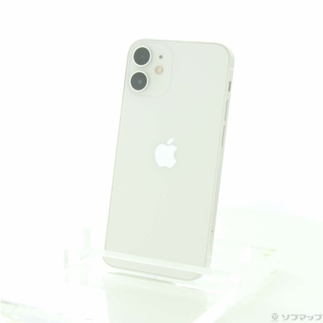 (中古)Apple iPhone12 mini 128GB ホワイト MGDM3J/A SIMフリー(262-ud)