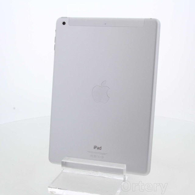 (中古)Apple iPad Air 16GB シルバー MD794JA/A au(295-ud)