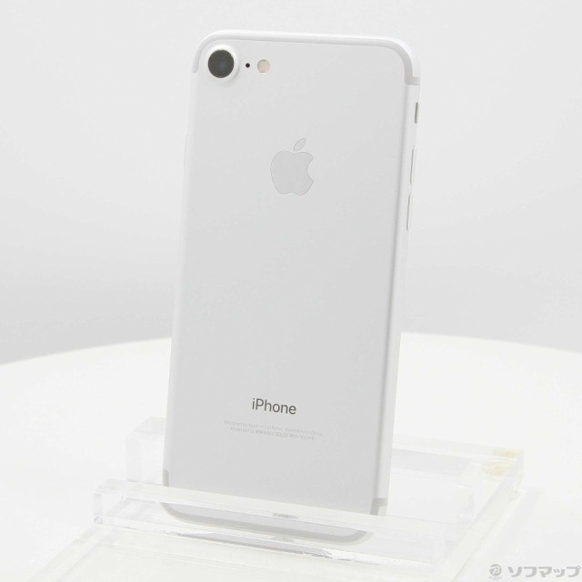 (中古)Apple iPhone7 32GB シルバー MNCF2J/A SIMフリー(368-ud)