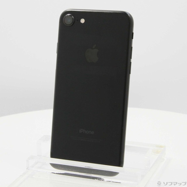 (中古)Apple iPhone7 32GB ブラック MNCE2J/A SIMフリー(368-ud)