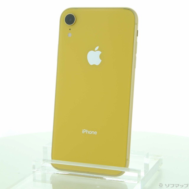 ()Apple iPhoneXR 64GB イエロー MT082J/A SIMフリー(198-ud)