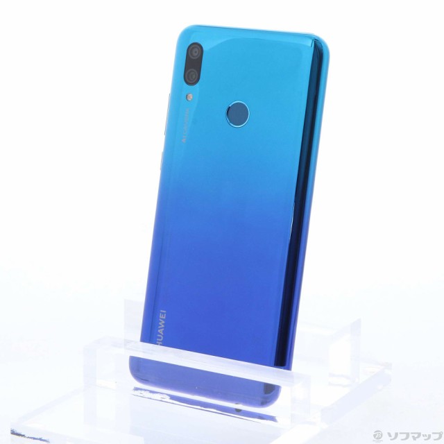 ()HUAWEI HUAWEI nova lite3 32GB オーロラブルー POT-LX2J SIMフリー(368-ud)