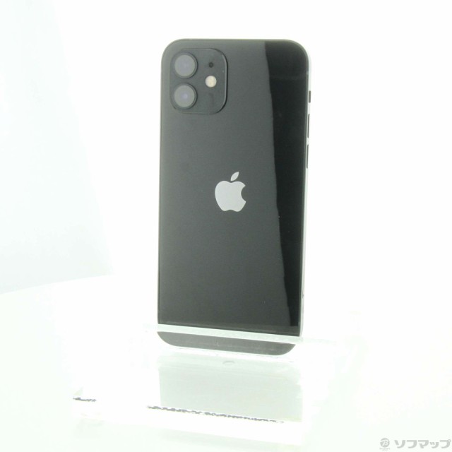 中古)Apple iPhone12 64GB ブラック MGHN3J/A SIMフリー(349-ud