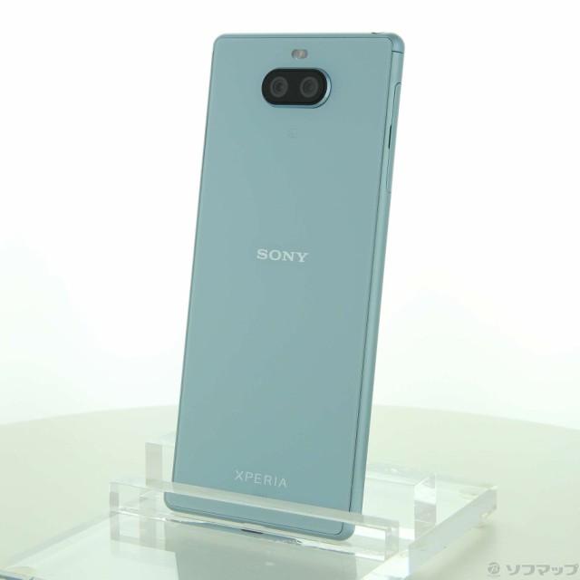 ()SONY Xperia 8 64GB ブルー SOV42 auロック解除SIMフリー(305-ud)