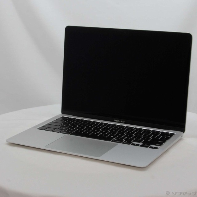 (中古)Apple MacBook Air 13.3-inch Early 2020 MWTK2J/A Core_i3 1.1GHz 8GB SSD256GB シルバー (10.15 Catalina)(247-ud)