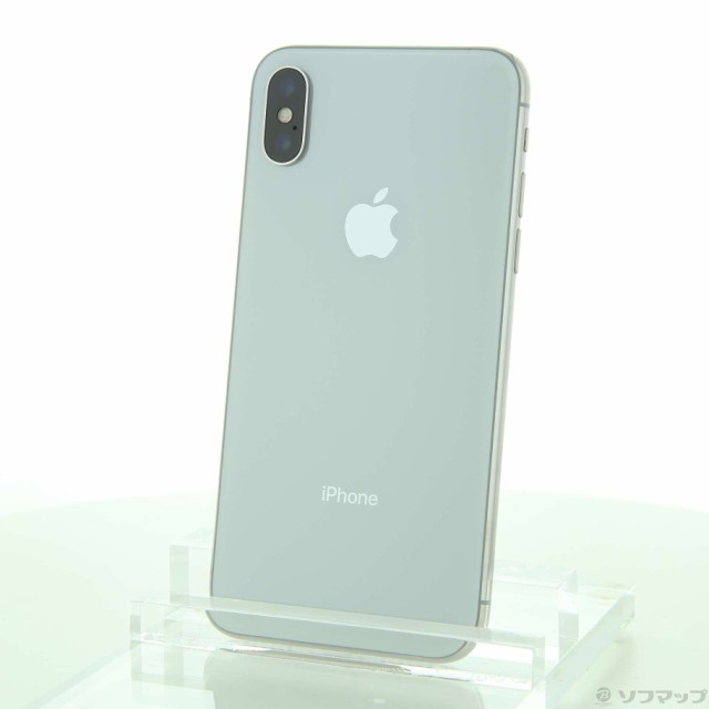 ()Apple iPhoneX 256GB シルバー MQC22J/A SIMフリー(258-ud)