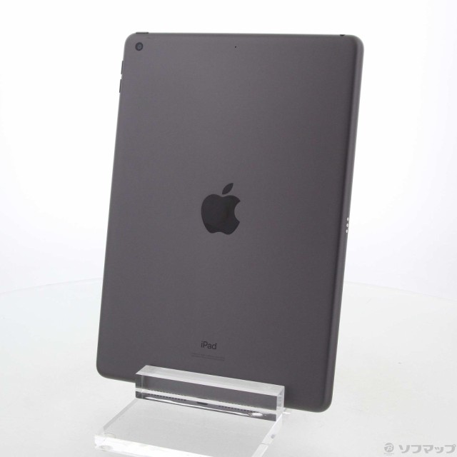 (中古)Apple iPad 第7世代 128GB スペースグレイ MW772LL/A Wi-Fi(247-ud)