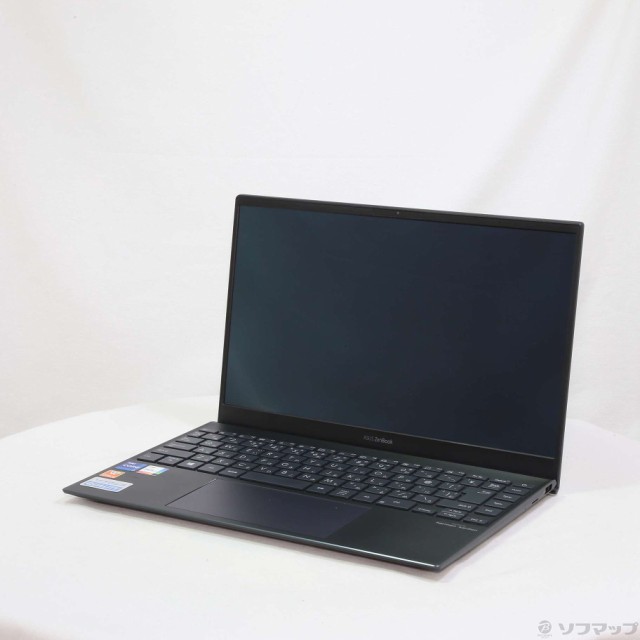 (中古)ASUS ZenBook 13 OLED UX325EA UX325EA-KG409TS パイングレー (Windows 10)(247-ud)