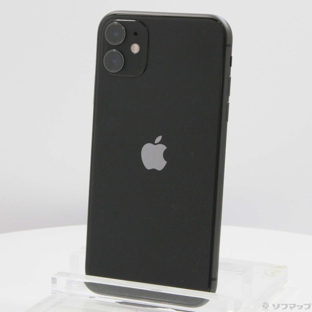 ()Apple iPhone11 128GB ブラック MWM02J/A SIMフリー(269-ud)