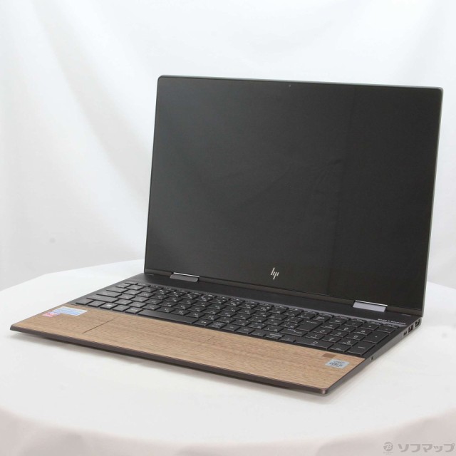 (中古)hp HP ENVY x360 15-dr1011TU 8VB38PA-AAAA ナイトフォールブラック＆ナチュラルウォールナット (Windows 10)(247-ud)