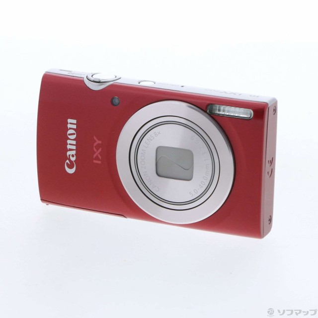 (中古)Canon IXY 200 RE (2000万画素/10倍/レッド/SDXC)(344-ud)