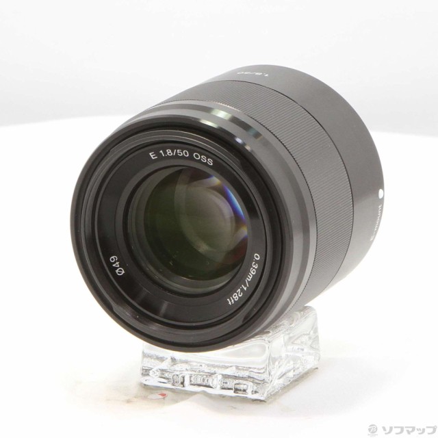 (中古)SONY E 50mm F1.8 OSS ブラック (SEL50F18B) (Eレンズ)(349-ud)