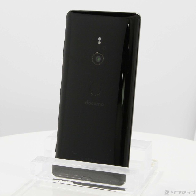 (中古)SONY Xperia XZ3 64GB ブラック SO-01L docomoロック解除SIMフリー(276-ud)