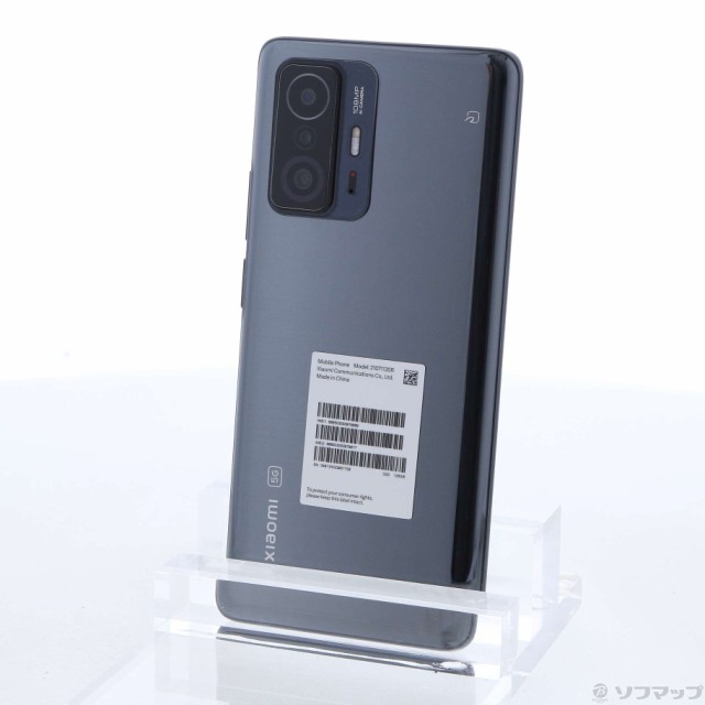 (中古)Xiaomi Xiaomi 11T Pro 128GB メテオライトグレー 2107113SR SIMフリー(352-ud)